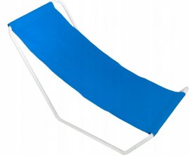 Vrtna ležaljka za plažu - plava - LEZ4257