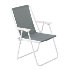 Sklopiva vrtna stolica - siva - LEZ9931