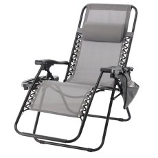 Vrtna ležaljka - siva - LEZ5758