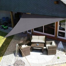 Trokutasta tenda 3m - siva - TUN0440