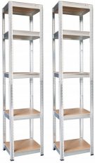 Sastav dvaju regala - 5 polica - GWI9405