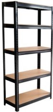 Metalni regal - 5 polica 180cm - crna - GWI7361