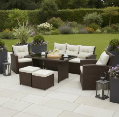 Vrtni set - smeđi - ABI8805