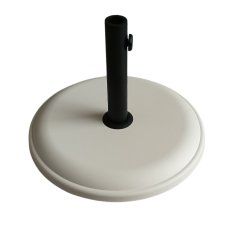 Betonski stalak za suncobran - bijeli - GAO0896