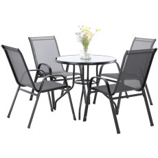 Komplet vrtnog namještaja - siva - TIH3514