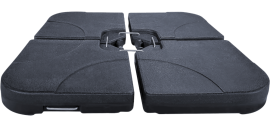 Osnova za suncobran 50 cm - crna - GAO5013