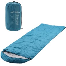 Vreća za spavanje za kampiranje 220x75 cm - tamno plava - CAM9370