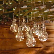 Girlanda solarna vrtna 2 + 3,8 m 20 LED - topla bijela - SOL3545