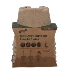 Papirnate čašice za sadnice, 5 komada - EDA4311