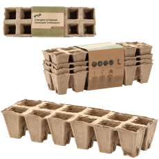 Set 4 kom palet lončanih tresetnih - EDA4496
