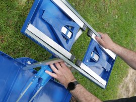 Sklopivi stol s tabureima za kampiranje - OXE2712