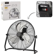 Podni ventilator 70w - crni - FAN8984