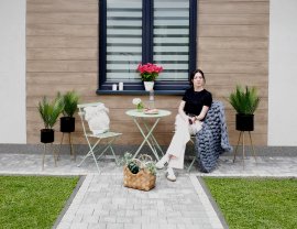 Komplet vrtnog namještaja - zelen - GOM5134