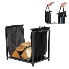 Metalno postolje za drva s prijenosnom torbom - KOM5868