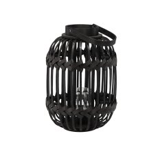 Svjetiljka 38/51 sa staklenim uloškom - crna - LIS3230