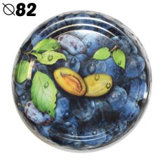 Poklopci fi82 - voće šljiva - 1000P82OW20-1