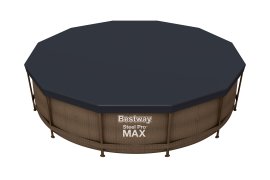 Pokrivač za bazen s metalnim okvirom 12/3,66 m - BES58037