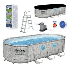 Bazen stelaž rattan - BES56716