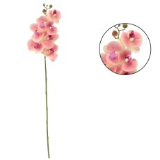 Umjetna grana Orhideja - roza 74 cm, pak. 24 kom - HID3636