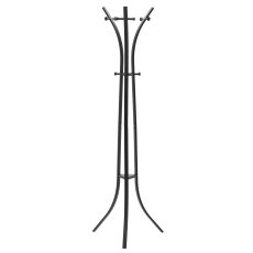 Stalak za odjeću Hemde - crni, 184 cm - LOF5318