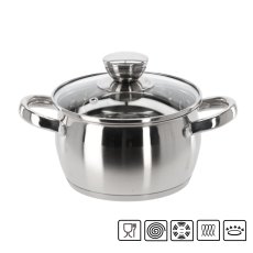 Lonac od nehrđajućeg čelika s poklopcem 1,5L - KIR3110