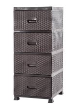 Plastična komoda - smeđa - KAS0357/1A