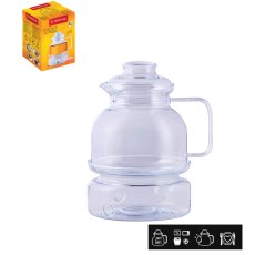 Vrč 1,5 L jednostavna ručka + stakleni poklopac + grijač - WOL5099