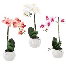Umjetni cvijet - orhideja miks 3 boje - HID4818