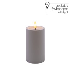 LED svijeća - bijela - LED9407