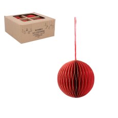 Komplet 4 ukrasa od papira fi8 cm - AIP1993