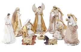 Komplet božićnih figura 10 komada - IGU6462