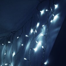 Zavjesa ledene svijeće 500l hladno bijela, dulj. 3 + 20 m - LED9874