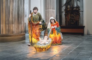 Chomik - Komplet 3 osvijetljenih figura - Sv.obitelj 150 cm - RAI2044HF