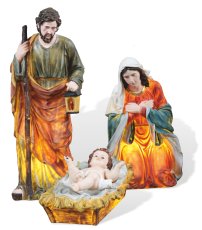 Komplet 3 osvijetljenih figura - Sv.obitelj 150 cm - RAI2044HF