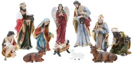 Komplet božićnih figura 11 komada do 53 cm - LIG1384