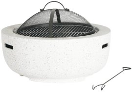 Vrtno ložište s poklopcem i puhalom - BBQ0131