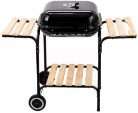 Američki roštilj na ugljen sa bočnim policama i kotačima - BBQ0155