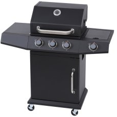 Plinski roštilj 3+1 s regulatorom 10,3 kW - BBQ8069