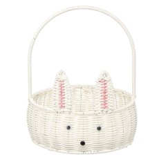 Okrugla košara Ø 25 cm bijeli zeko - BOB7742