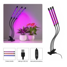 3-kraka LED svjetiljka za rast lončanica - EDA3814