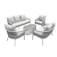 Vrtna garnitura - svjetlosiva - ALF9439