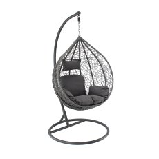 Viseća fotelja - tamno siva - FAT1036