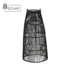Solarna svjetiljka 47 cm - crna - LAP0206