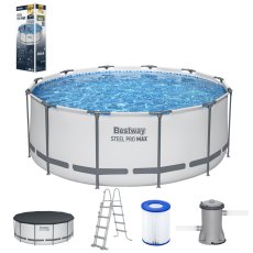 Bazen s metalnim okvirom 3,66×1,22 m - BES56420