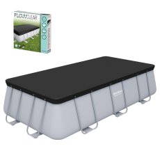 Prekrivna cerada za pravokutni bazen 4,04×2,01 m - BES58232