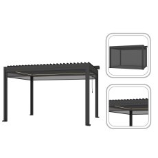 ZIP rolo za aluminijsku pergolu 4 m - GOL0586