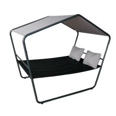 Dvostruki vrtni ležaljka s nadstrešnicom - FAT4590