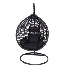 Viseća fotelja – crna - FAT4828