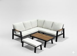 Komplet vrtnog namještaja Prisztina - ALM8215
