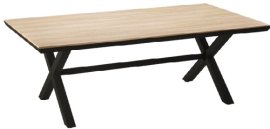 Vrtni stol s polywoodom - tamno siva - RIT6259